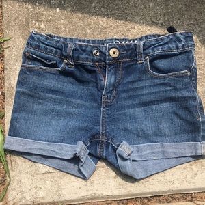 Jean Shorts w/adj waist